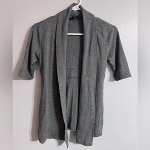 Express Gray Cardigan Top Size XS